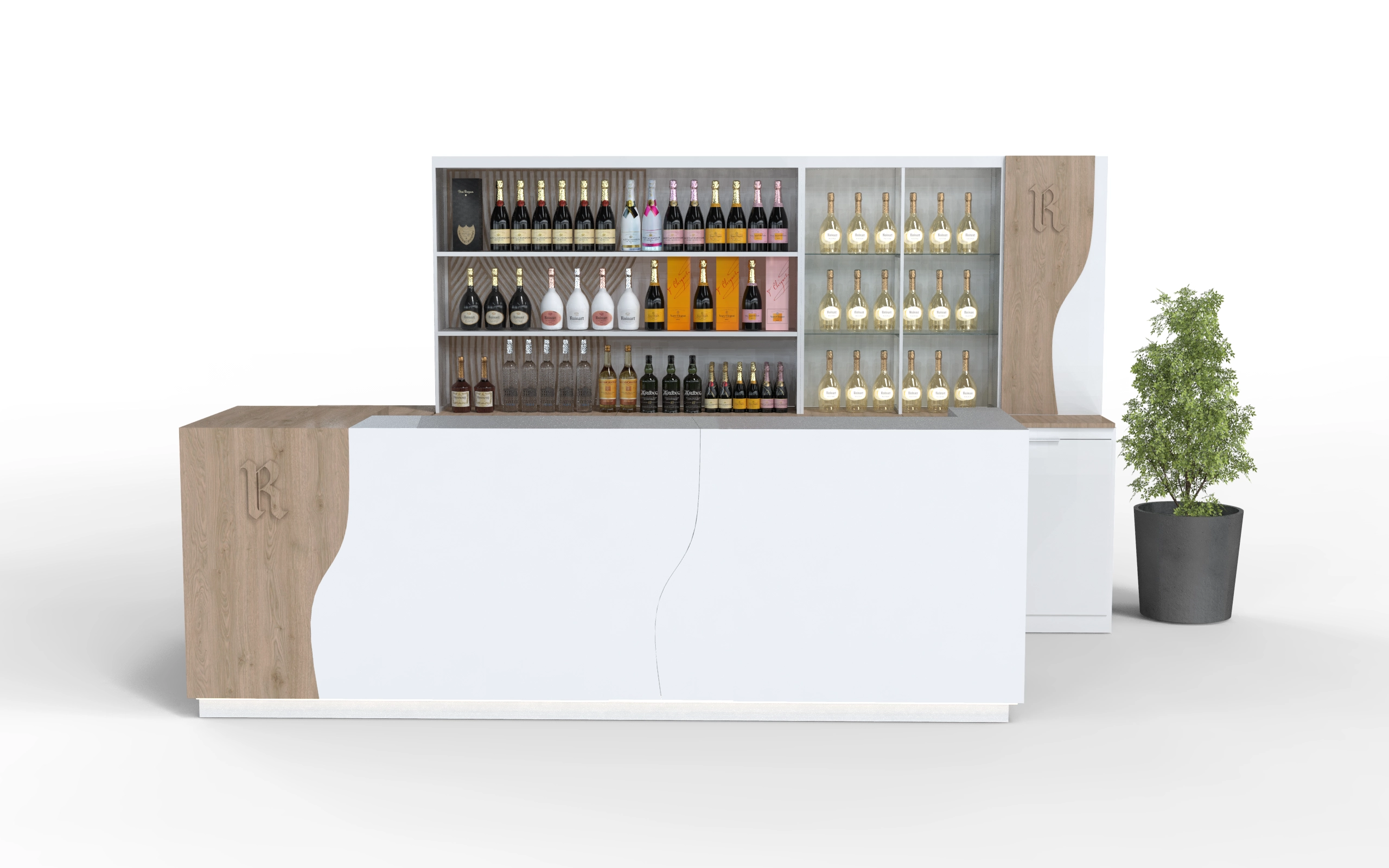 Ruinart — Roof Top Palacio de los Duques - detalle