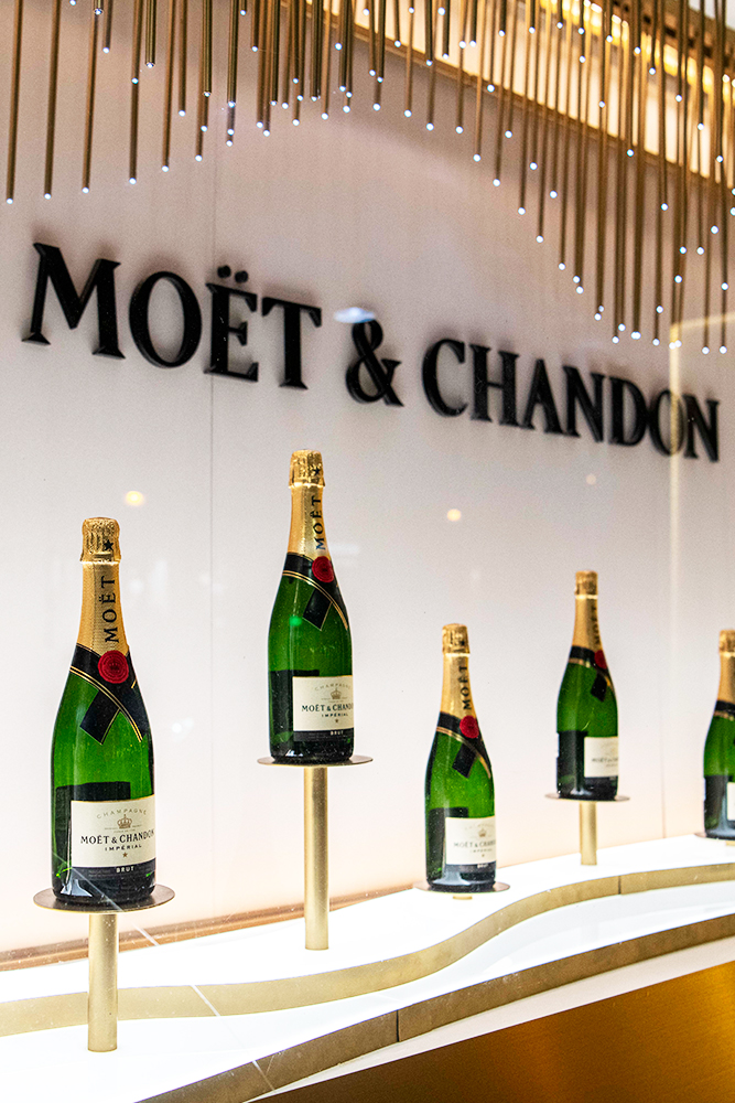 Moët & Chandon — Escaparate El Corte Inglés Goya