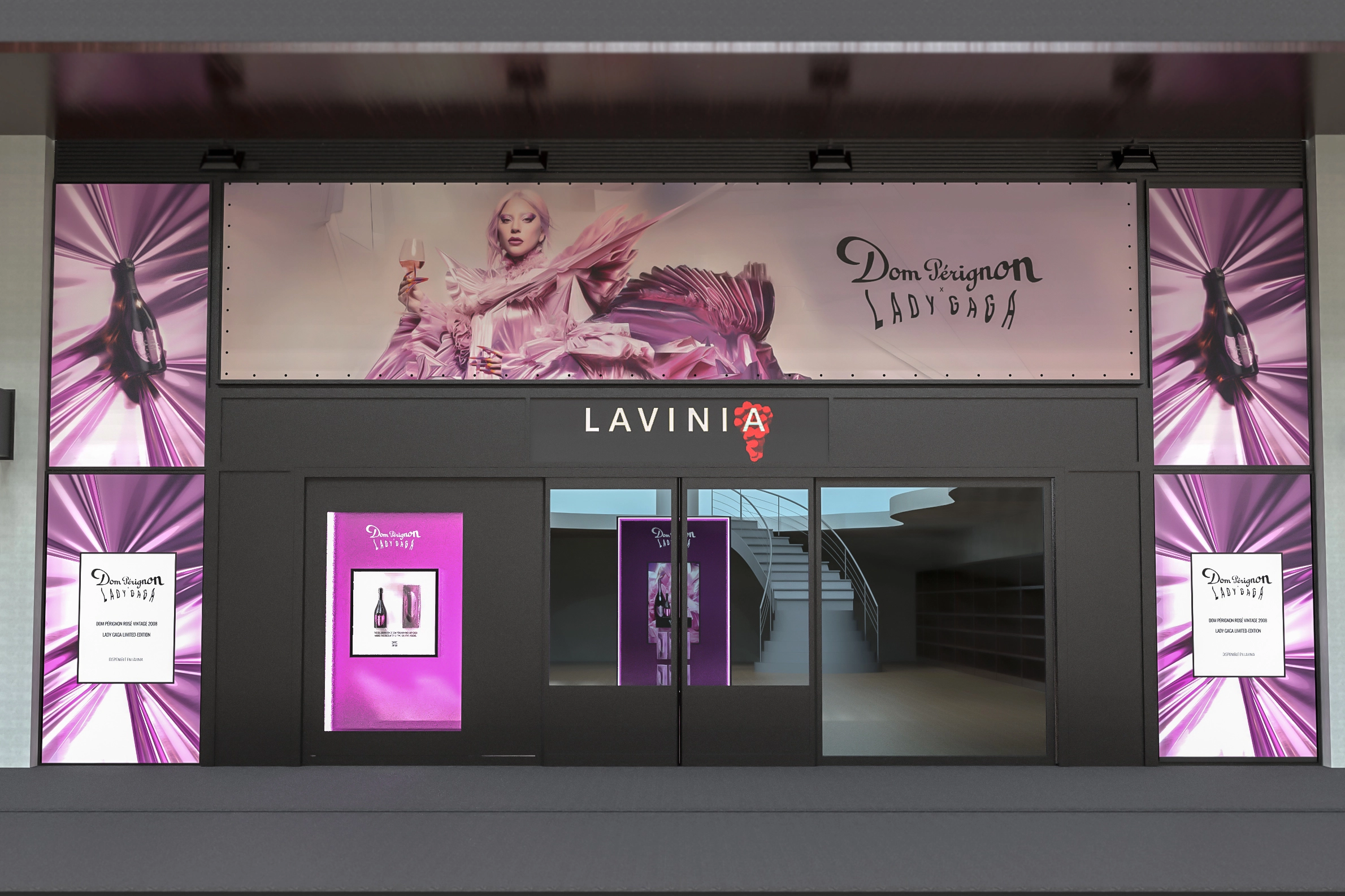 Dom Pérignon x Lady Gaga - detalle