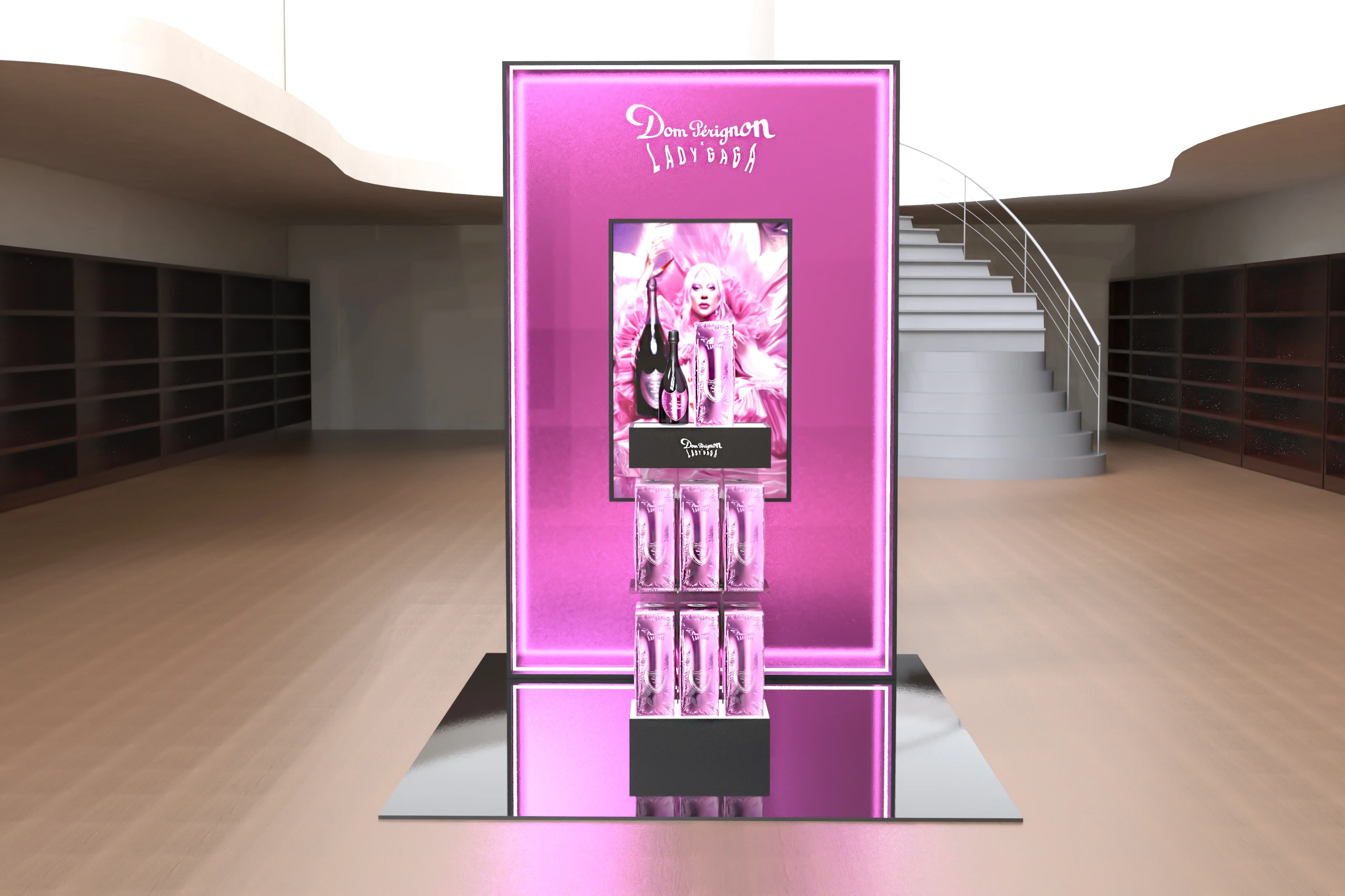 Dom Pérignon x Lady Gaga - detalle
